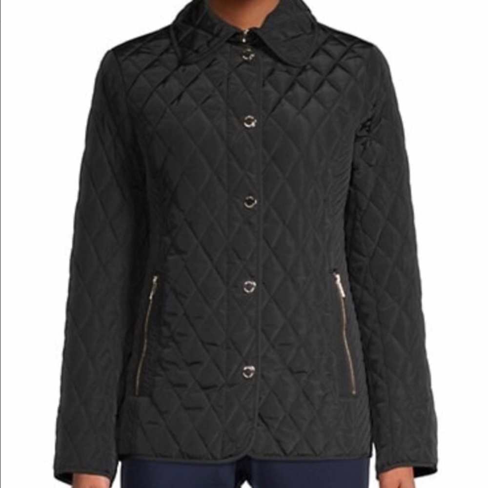 Michael Kors black quilted jacket - BNWT - Small